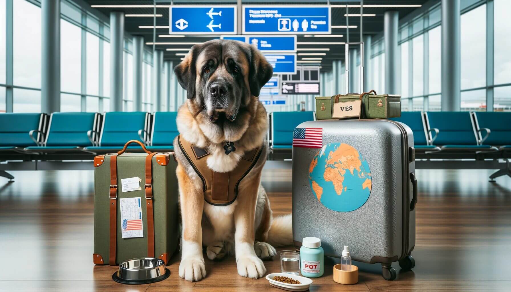 Tips for Flying with a Large Dog Internationally: A Comprehensive Guide